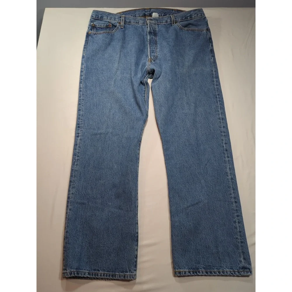 Vintage Levis‎ 501 Button Fly Denim Jeans 42x32 (40x30) 80s 90s pants 3# Button